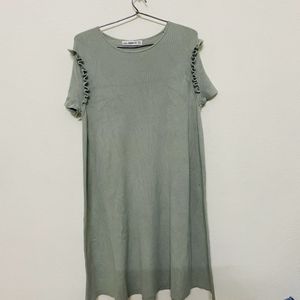 ZARA Knit Midi Dress