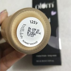 Plum Foundation -125y Sunset Bronze