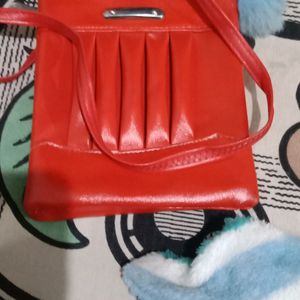 Red Sling Bag