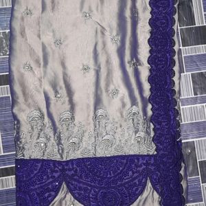 Synthetic Shifon Saree