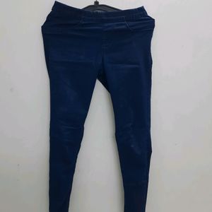 NAVY BLUE DENIM JEANS Legging