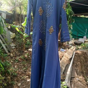 Blue Party Wear Gown For Girls