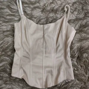 Cream Corset Top