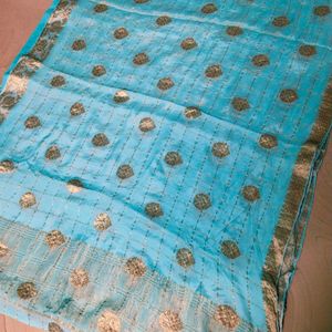 Georgette Silk Pure Gadwal Saree