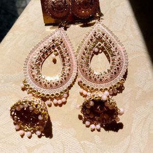 A Pink Statement Earing