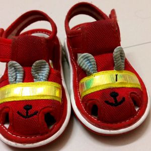 Cutewalk Red Sandals For Girls & boys