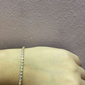 Tennis Bracelet - Gold Plated