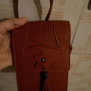 Brown Side Purse