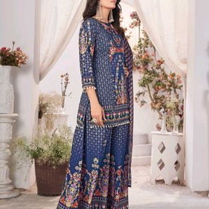 KHAMILI HEAVY FANCY PAIR WITH DUPATTA SET