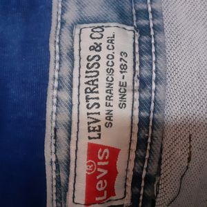 levi's light blue men jeans