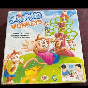 Combo Of Fan and Jumping Monkeys Game