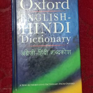 Oxford Dictionary English And Hindi