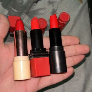 3 Huda beauty Lipsticks Combo