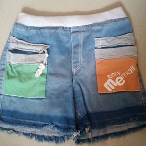 Denim Girl's Shorts