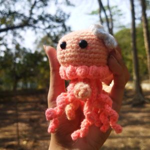 30/- Off Cute Crochet Jellyfish