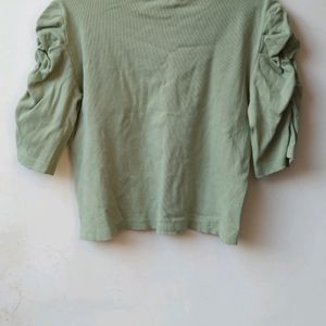 Olive Green Top