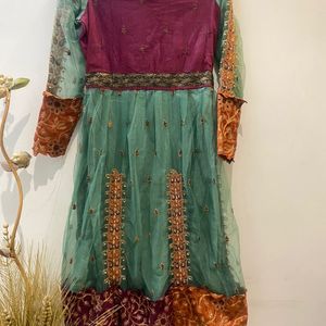 Designer Anarkali With Pant