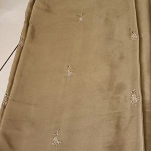 Jari Work 🤎 Light Brown Saree