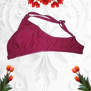 women front open bra  Rose Cotton XXL