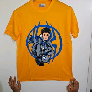 New relaxed fit spiderboy printed tshirts