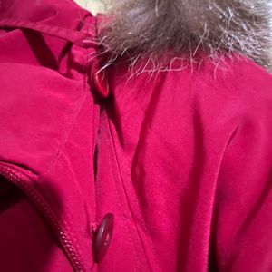 Long Jacket With Detachable Hood