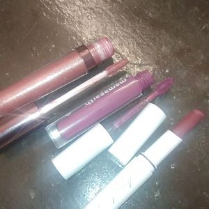 Mamaearth And Colorbar Lip Glosses