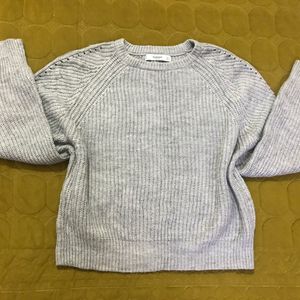 Mango Knitted Pullover Fits M/L