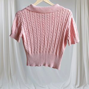 Cable Knit Top