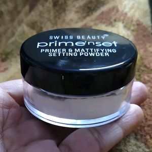 Swiss Beauty Primer And Mattifying Setting Powder