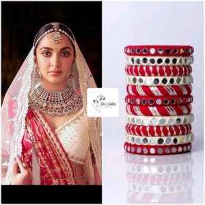 Red N White Bangles ❤️🤍