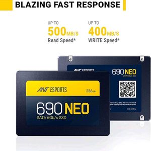 Gaming SSD Ant Esports 690 Neo Sata 2.5″ 256 GB