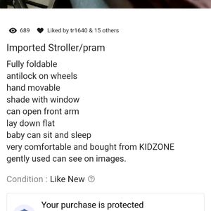 Imported Stoller/Pram