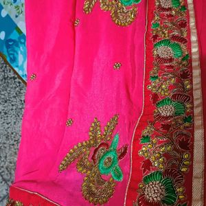 Beautiful Pink Saree