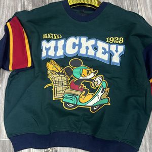 The Souled Store Mickey Printed Cotton Pullover