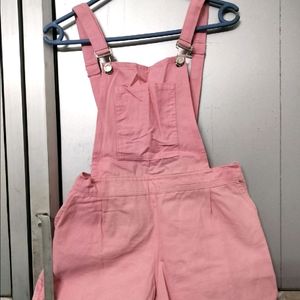 Cute Peach Dungaree