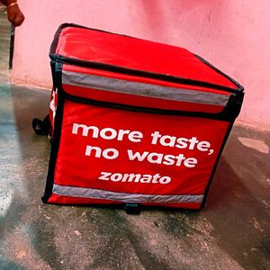 Zomato Delivery Bag New Not Used Good Condition