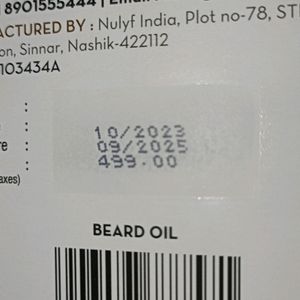 Mamaearth Onion Beard Oil