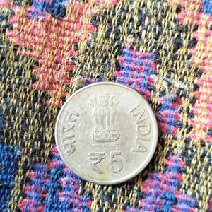 Rare Centenary Commemoration Coin Of ₹5