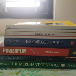 Combo Of 8 English literature Books