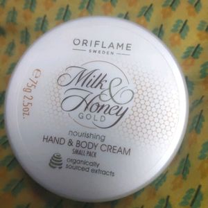 Oriflame 75 Ml Milk Honey Hand & Body Cream