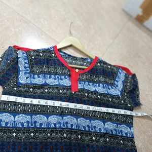 Butter Crep Kurta Unused