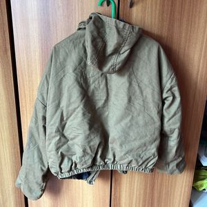 Stylish Khaki Jacket By Roadster