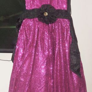 Dark Pink Frock