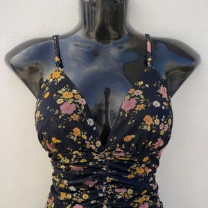 Forever 21 Floral Bodycon Dress