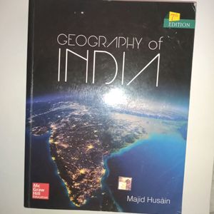 UPSC book Geography Of India By Majid hussain