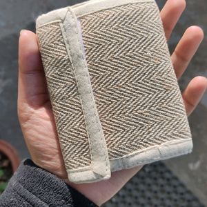 Hemp Beige Colour Wallet