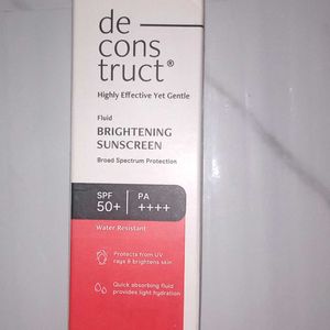 Deconstruct Brightening Fluid Sunscreen