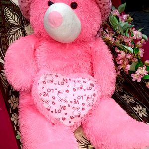 Like New Teddy 🧸 Pink Colour