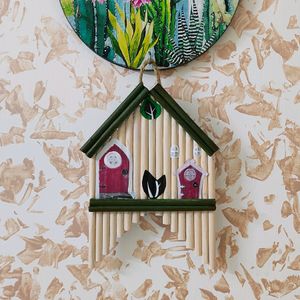 Room Decor Hut Shape Wall Hanging Item