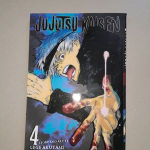 JUJUTSU KAISEN VOLUME 4 MANGA